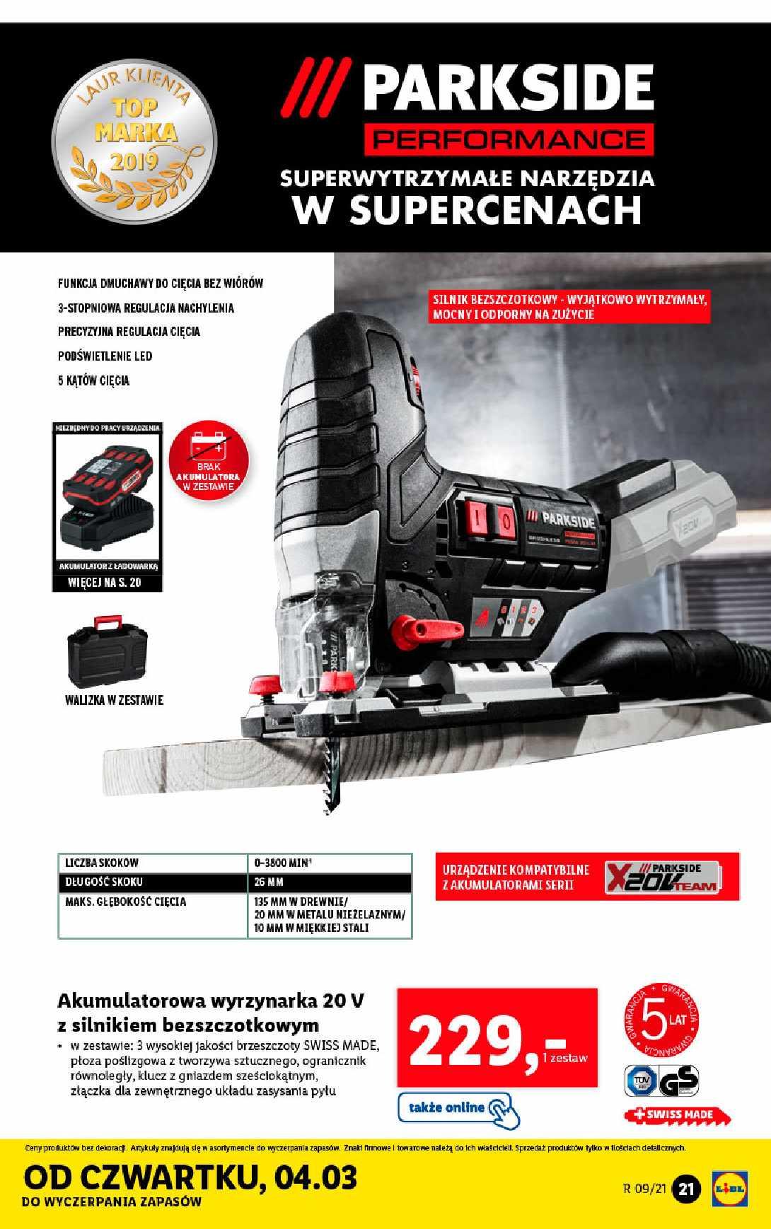 Gazetka promocyjna Lidl str. 21