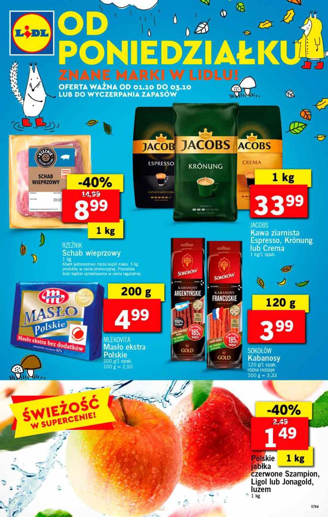 Gazetka promocyjna Lidl str. 1