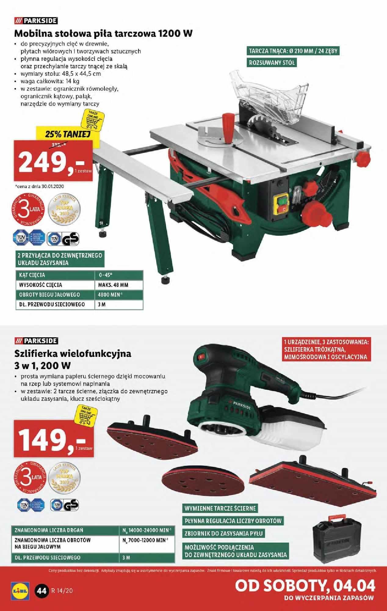 Gazetka promocyjna Lidl str. 44