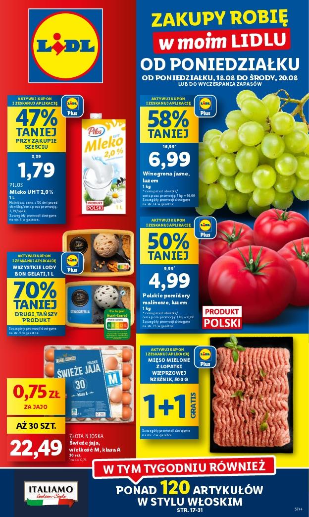 Gazetka promocyjna Lidl str. 1