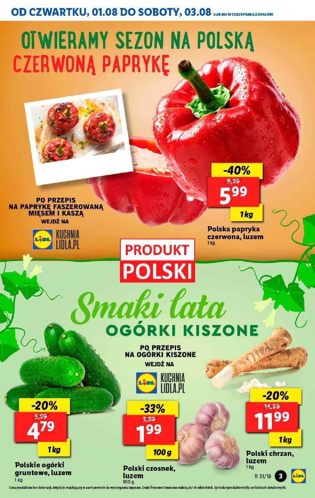 Gazetka promocyjna Lidl str. 3