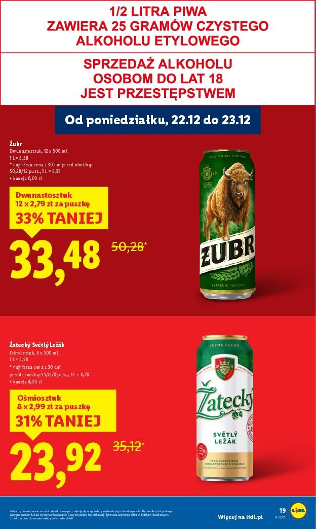 Gazetka promocyjna Lidl str. 19