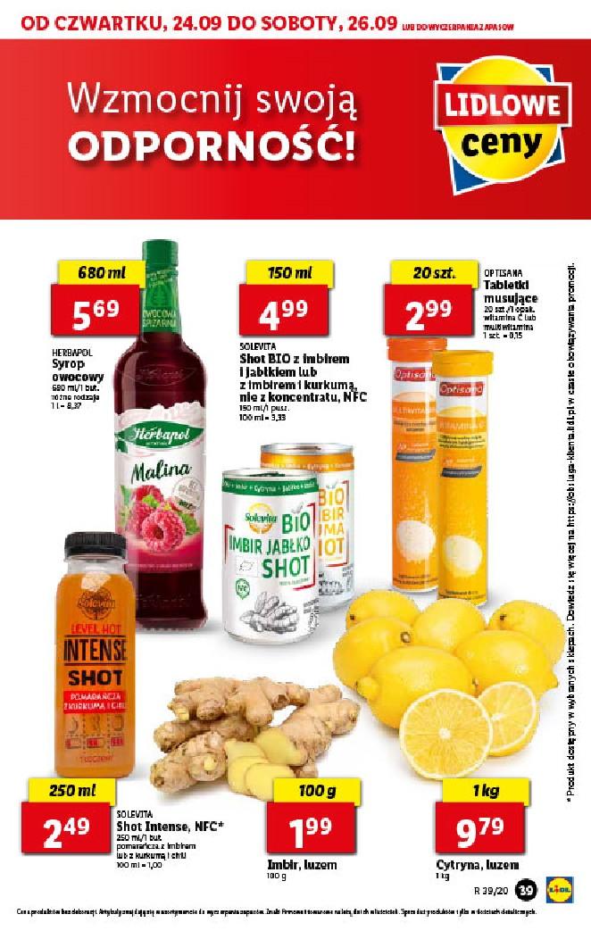 Gazetka promocyjna Lidl str. 39