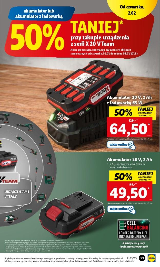 Gazetka promocyjna Lidl str. 21