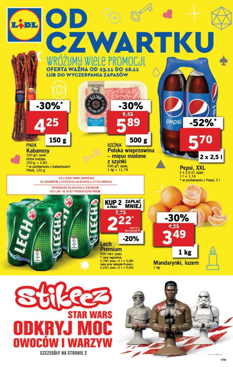 Gazetka promocyjna Lidl str. 1