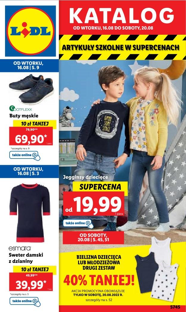 Gazetka promocyjna Lidl str. 1