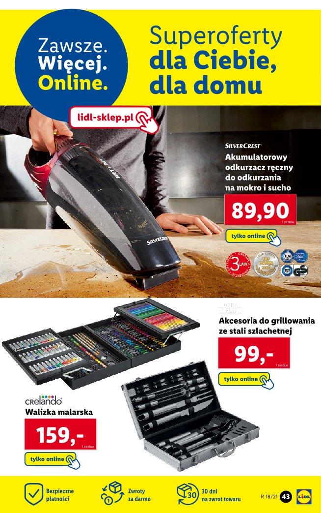 Gazetka promocyjna Lidl str. 43
