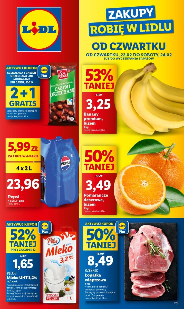 Gazetka promocyjna Lidl str. 1