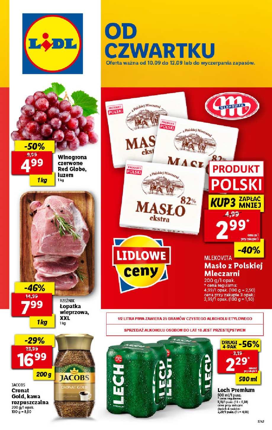 Gazetka promocyjna Lidl str. 1