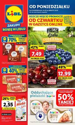 Lidl od poniedziałku