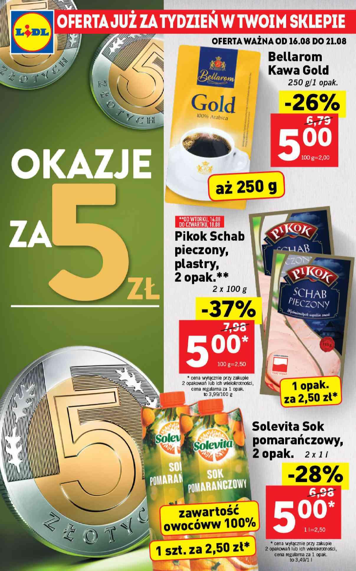 Gazetka promocyjna Lidl str. 1