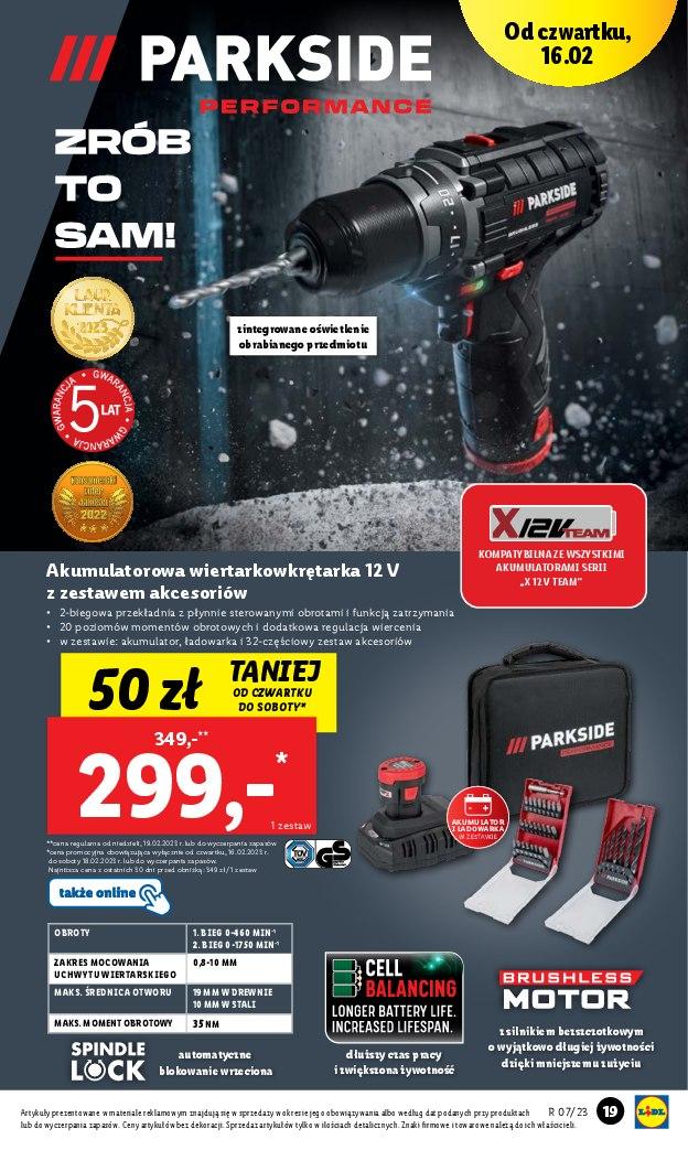 Gazetka promocyjna Lidl str. 19