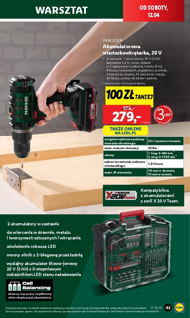 Gazetka promocyjna Lidl str. 47