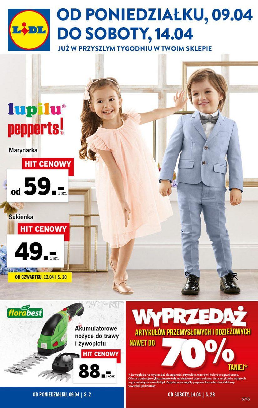 Gazetka promocyjna Lidl str. 1