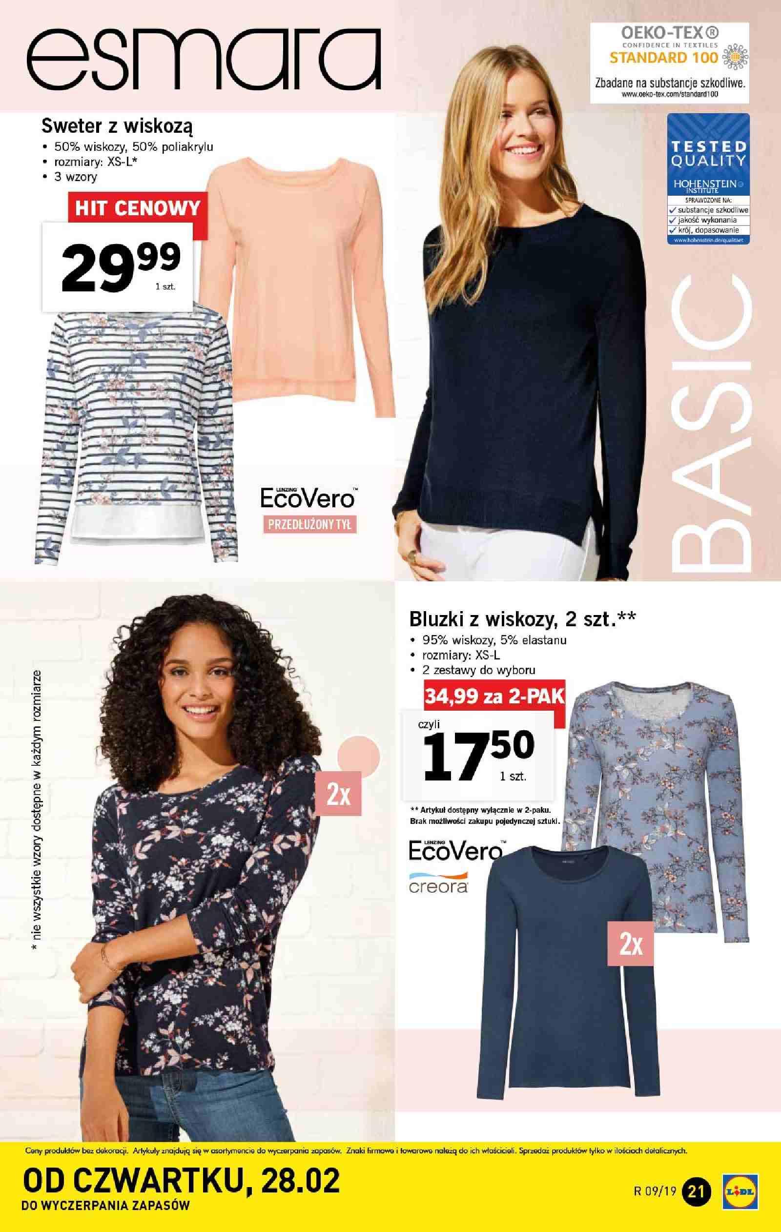 Gazetka promocyjna Lidl str. 21