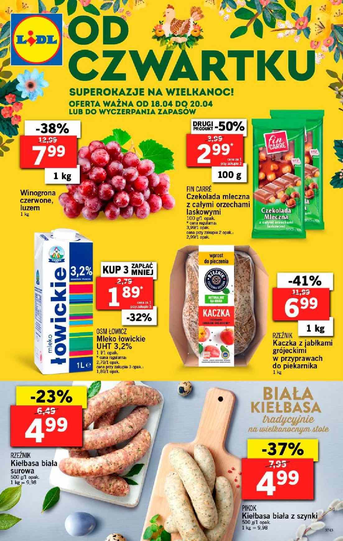 Gazetka promocyjna Lidl str. 1