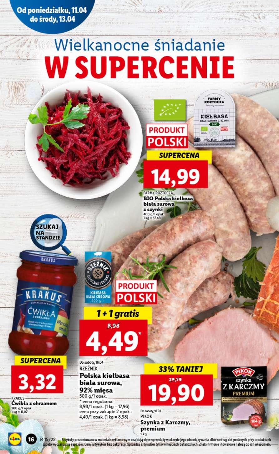 Gazetka promocyjna Lidl str. 16