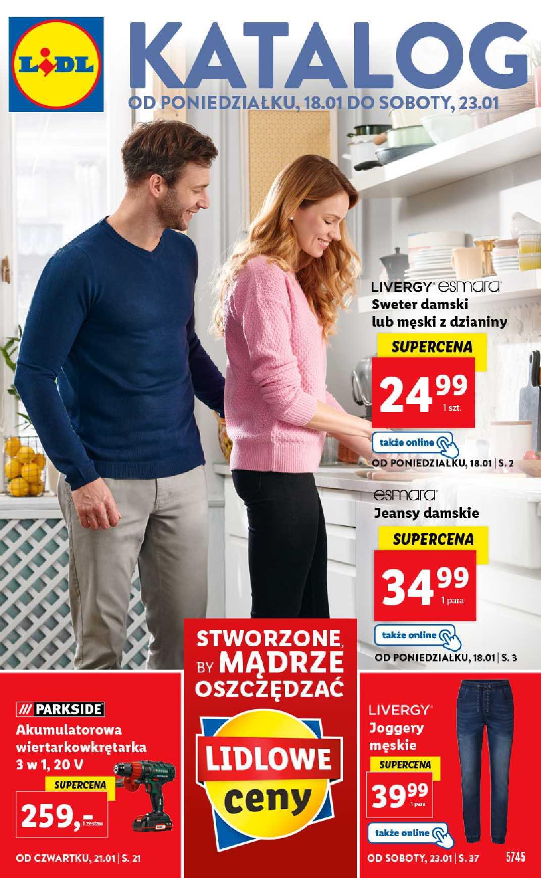 Gazetka promocyjna Lidl str. 1