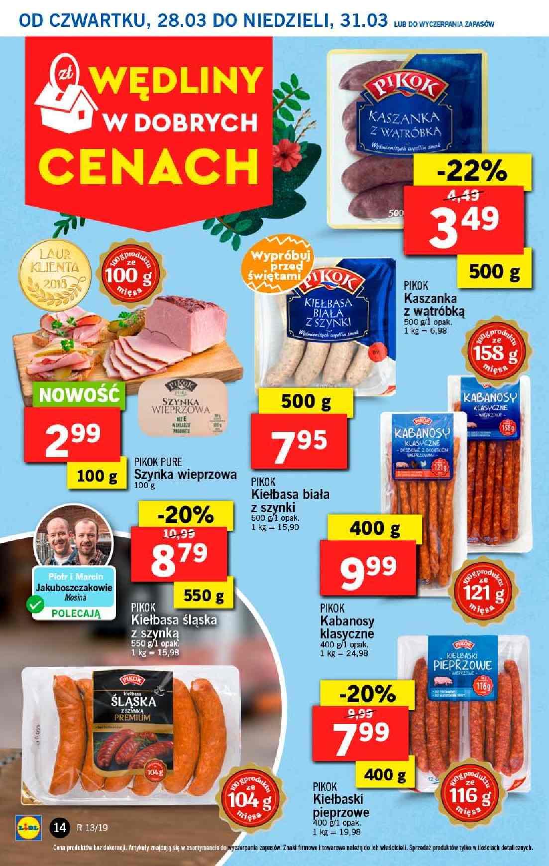 Gazetka promocyjna Lidl str. 14