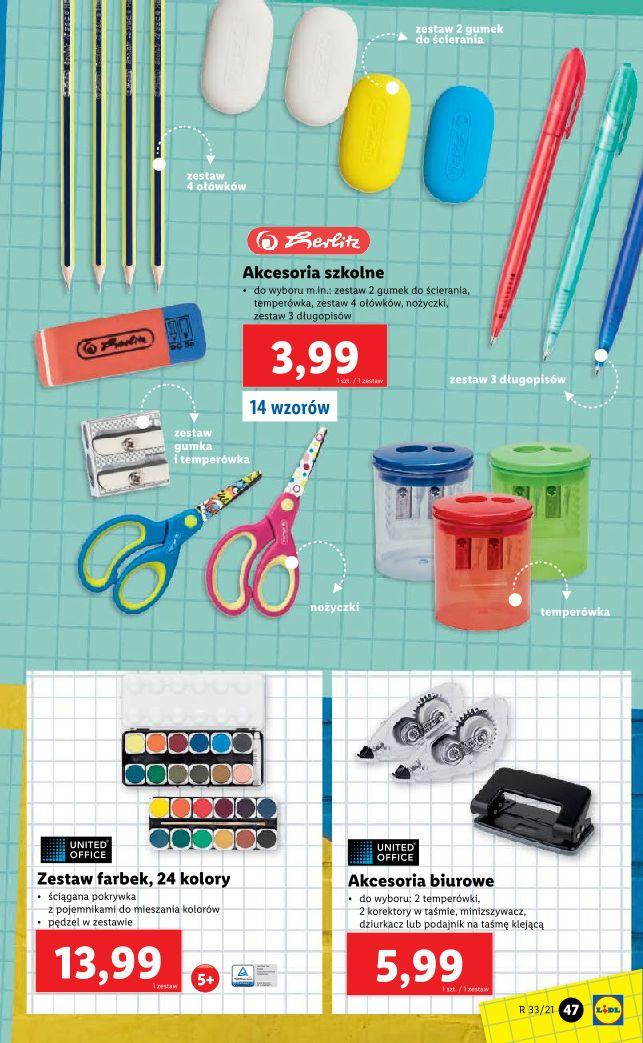 Gazetka promocyjna Lidl str. 47