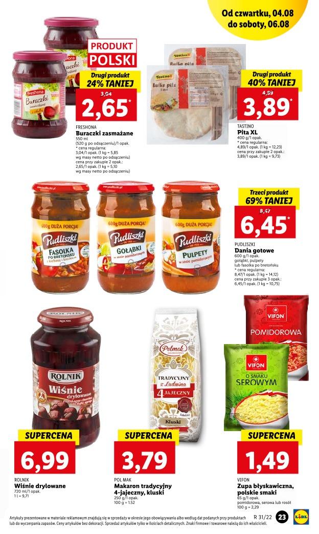 Gazetka promocyjna Lidl str. 23