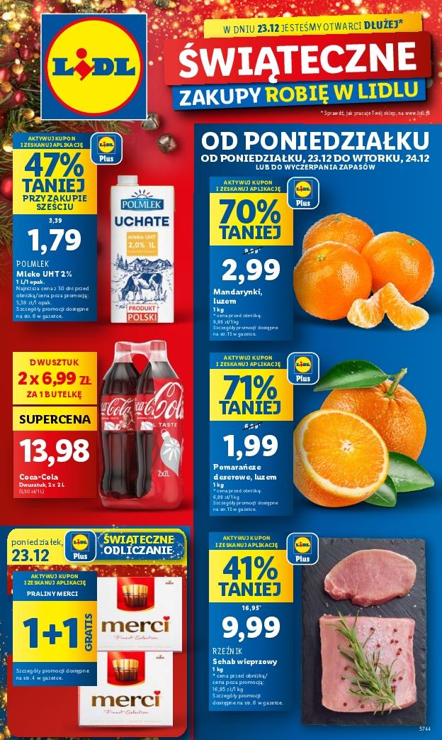 Gazetka promocyjna Lidl str. 1