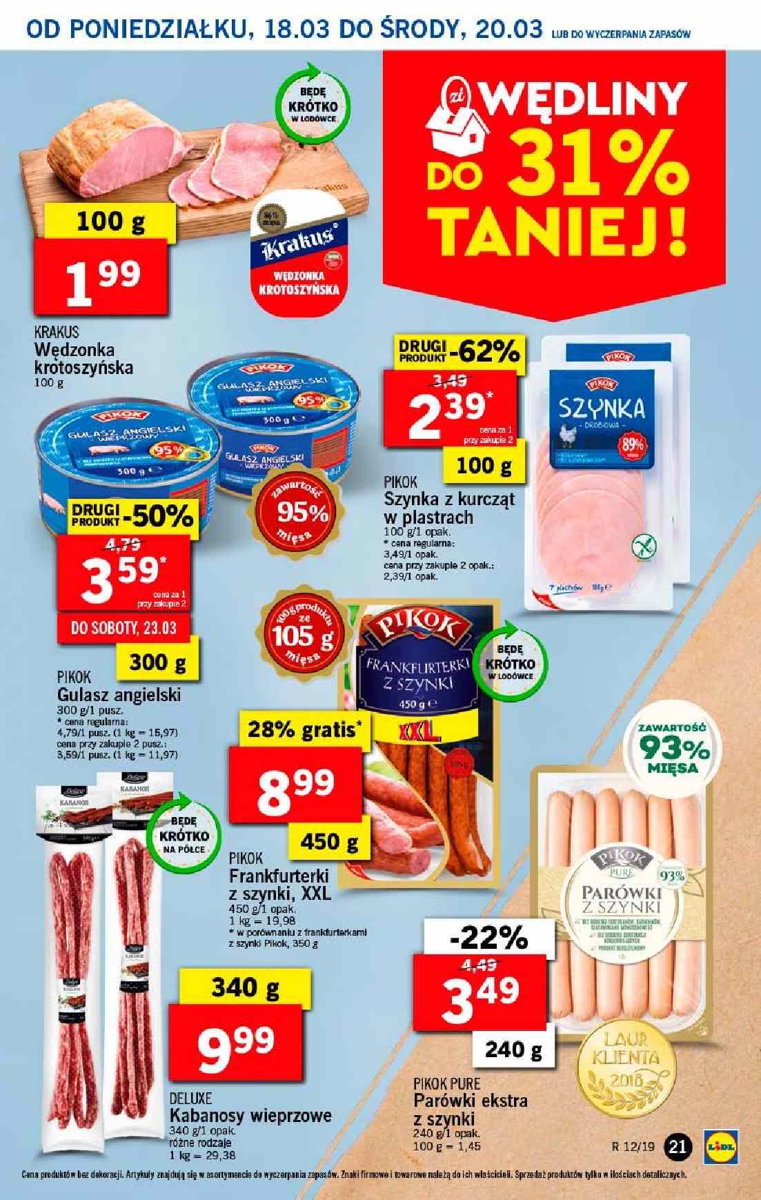 Gazetka promocyjna Lidl str. 21