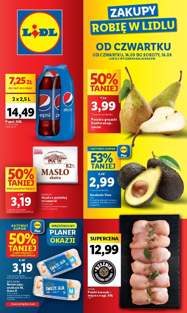 Gazetka promocyjna Lidl str. 1
