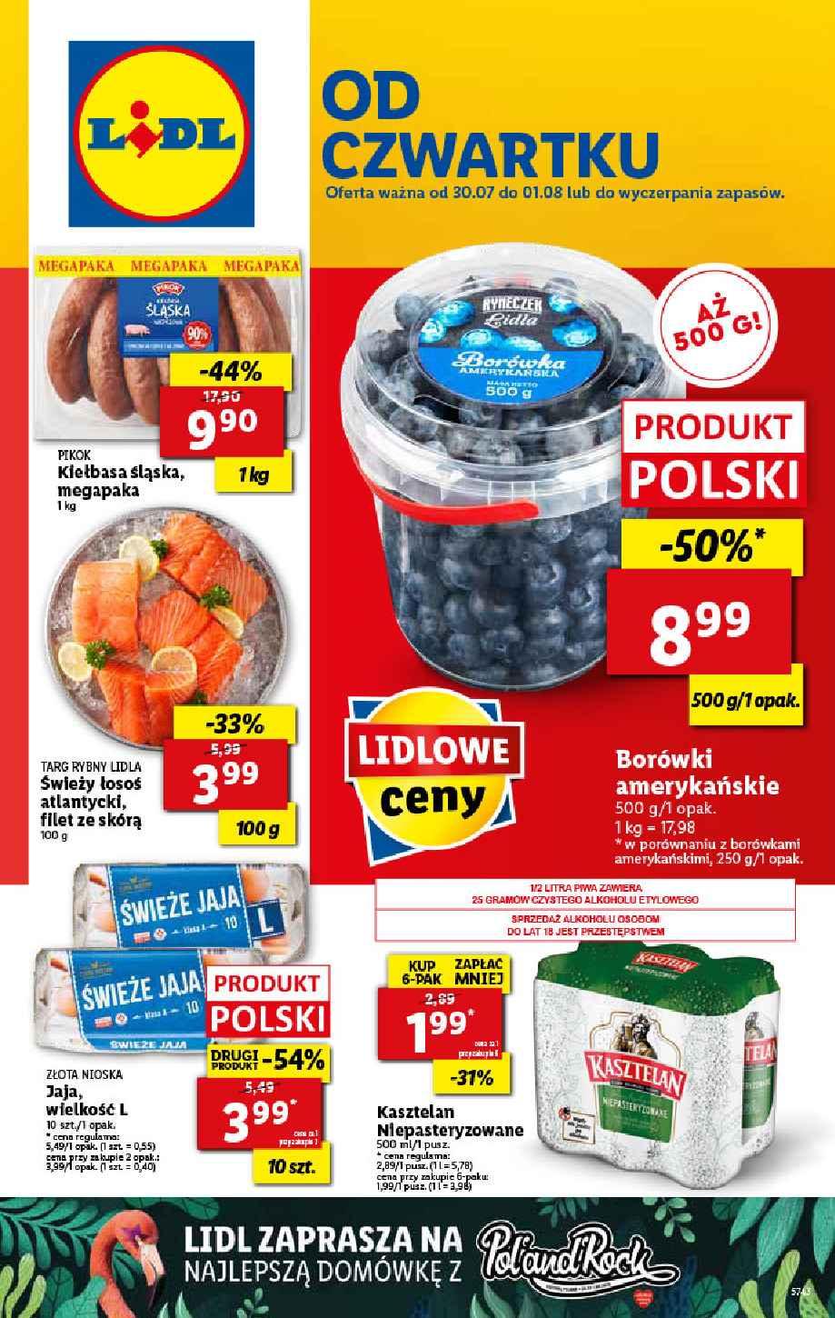 Gazetka promocyjna Lidl str. 1