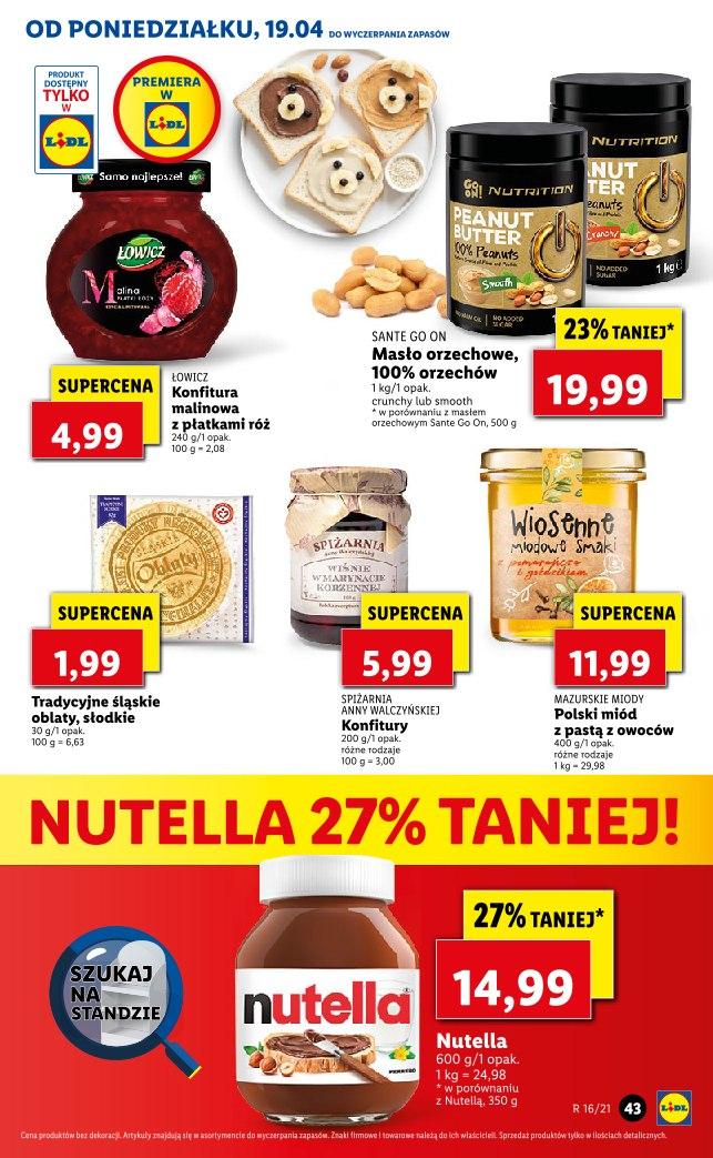 Gazetka promocyjna Lidl str. 43
