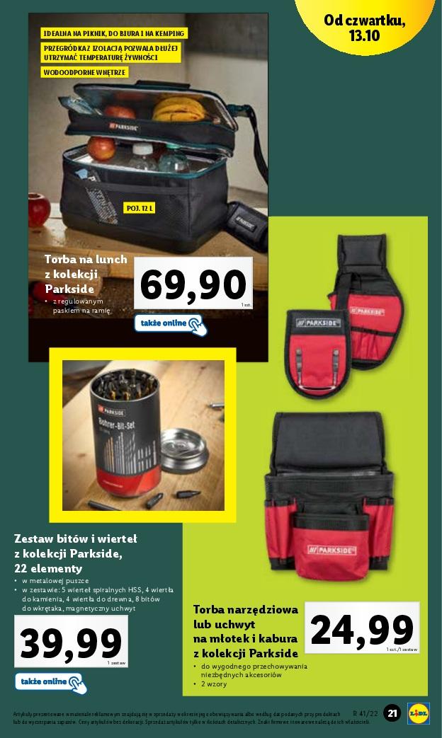 Gazetka promocyjna Lidl str. 21