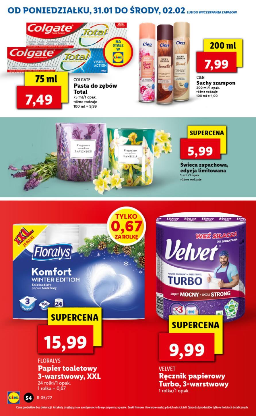 Gazetka promocyjna Lidl str. 54