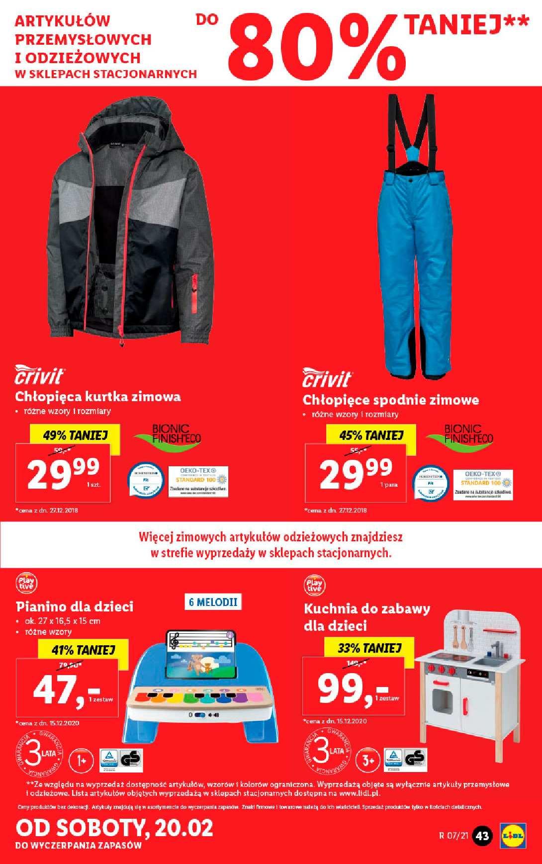 Gazetka promocyjna Lidl str. 42