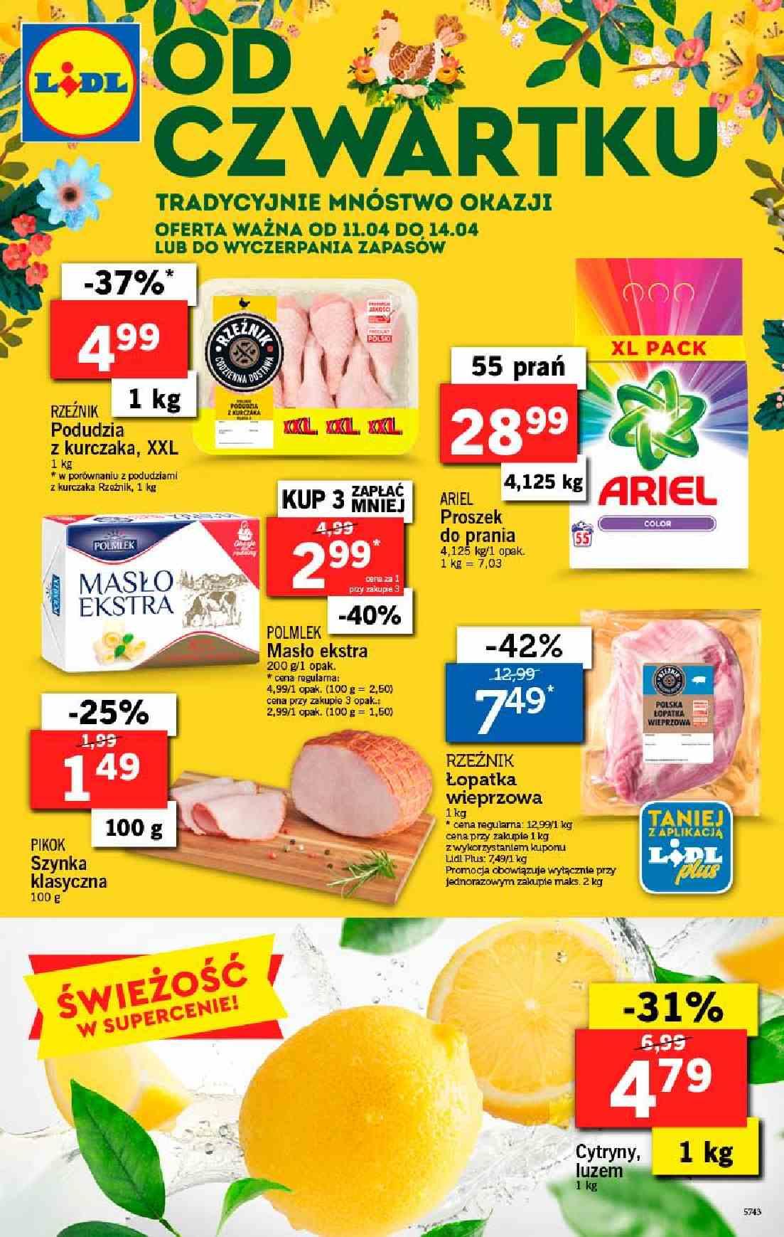Gazetka promocyjna Lidl str. 1