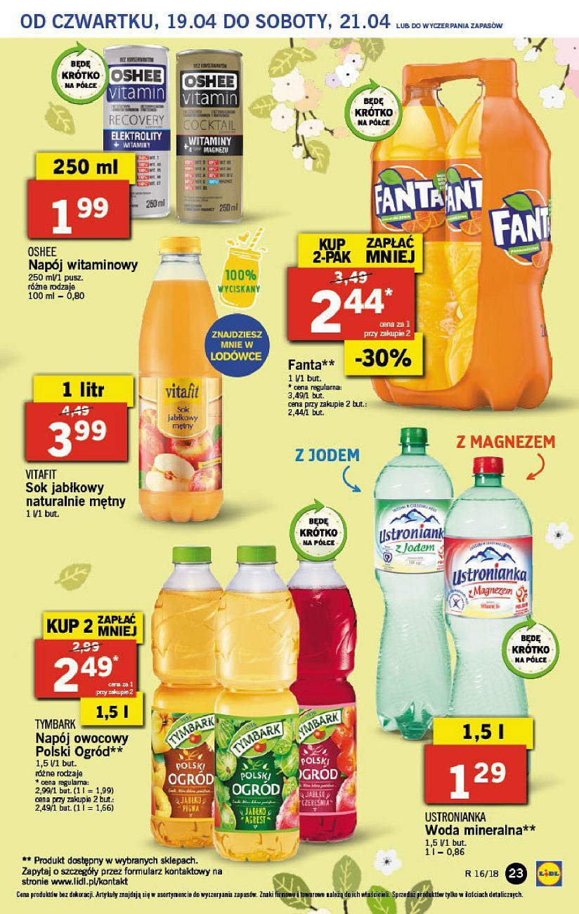 Gazetka promocyjna Lidl str. 23