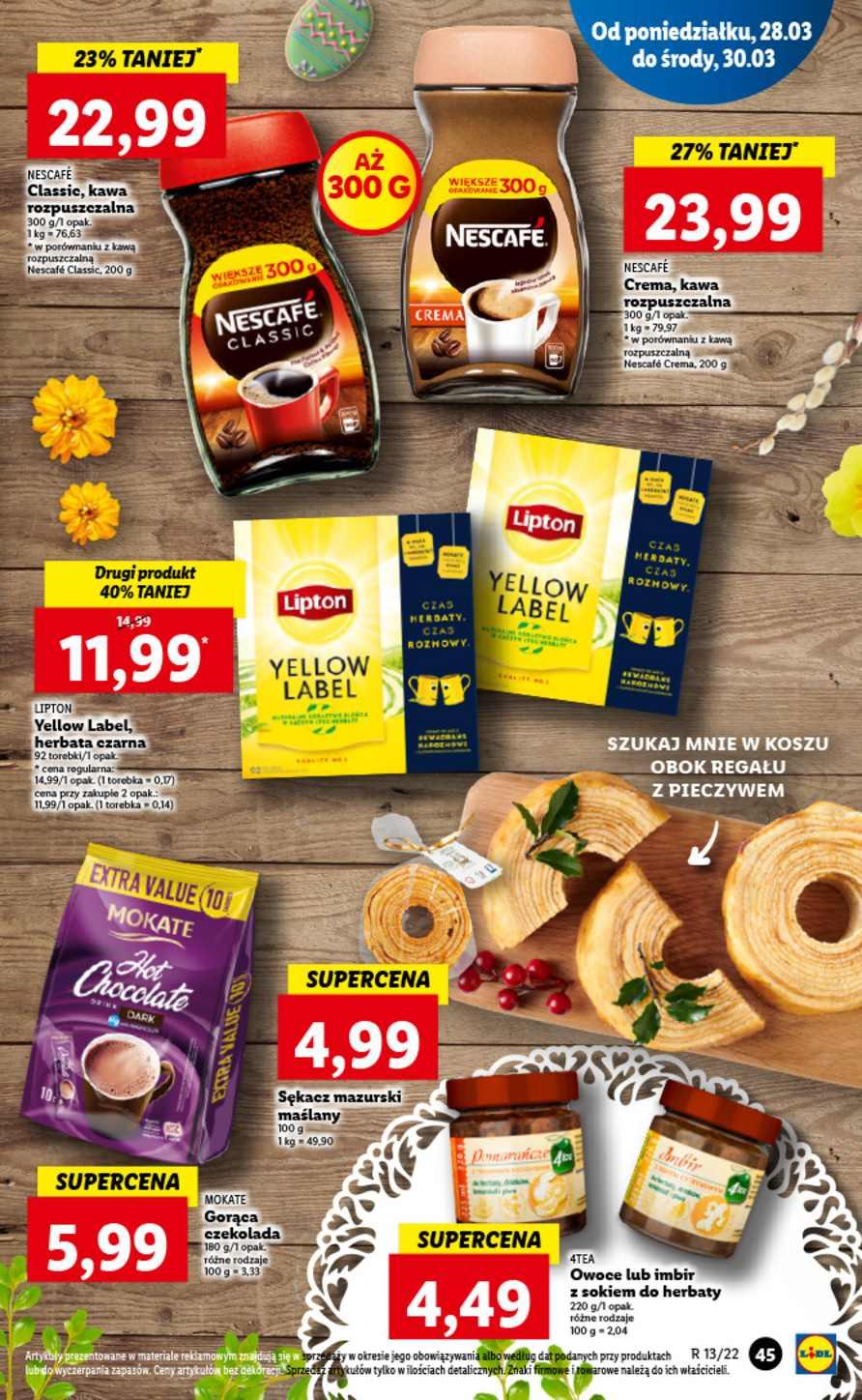 Gazetka promocyjna Lidl str. 45