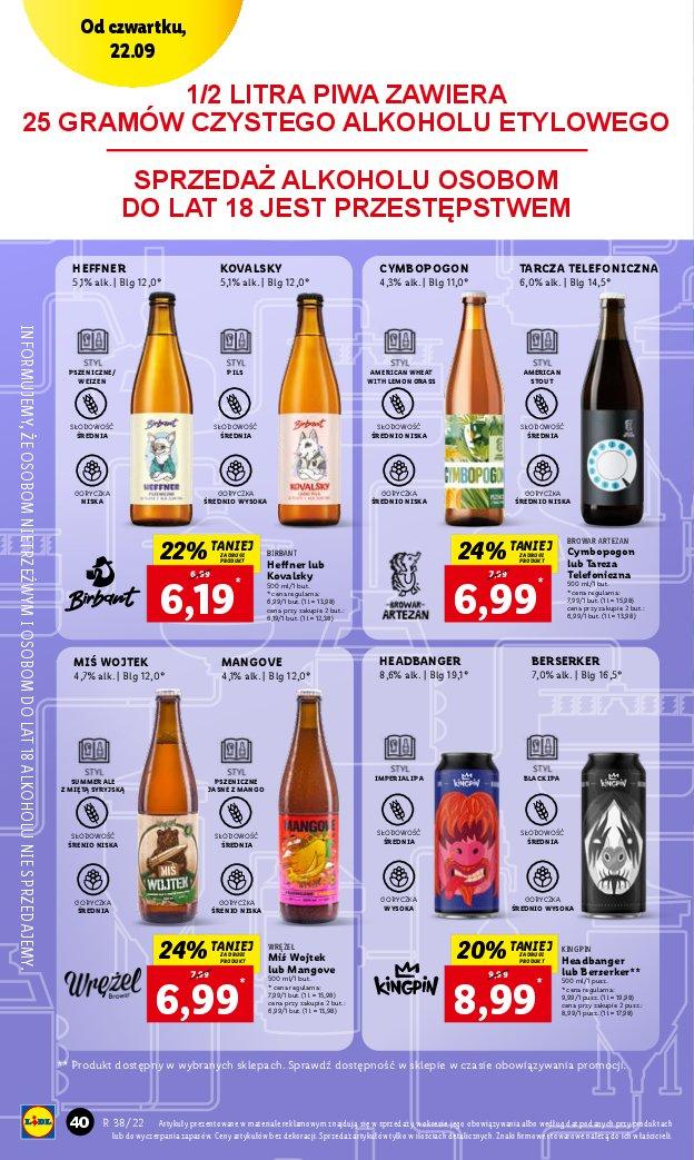 Gazetka promocyjna Lidl str. 40