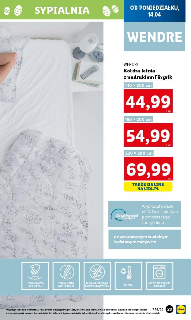 Gazetka promocyjna Lidl str. 23