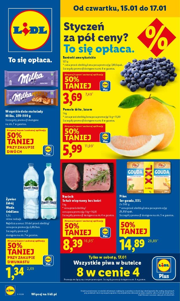 Gazetka promocyjna Lidl str. 1