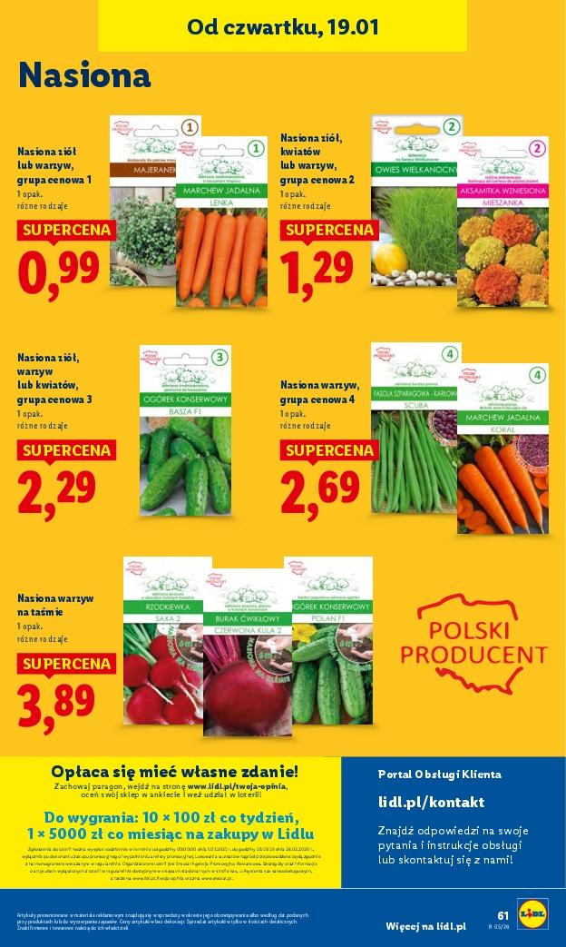 Gazetka promocyjna Lidl str. 61