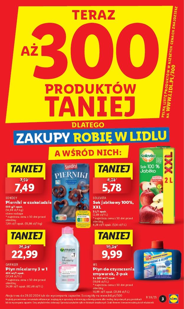 Gazetka promocyjna Lidl str. 3