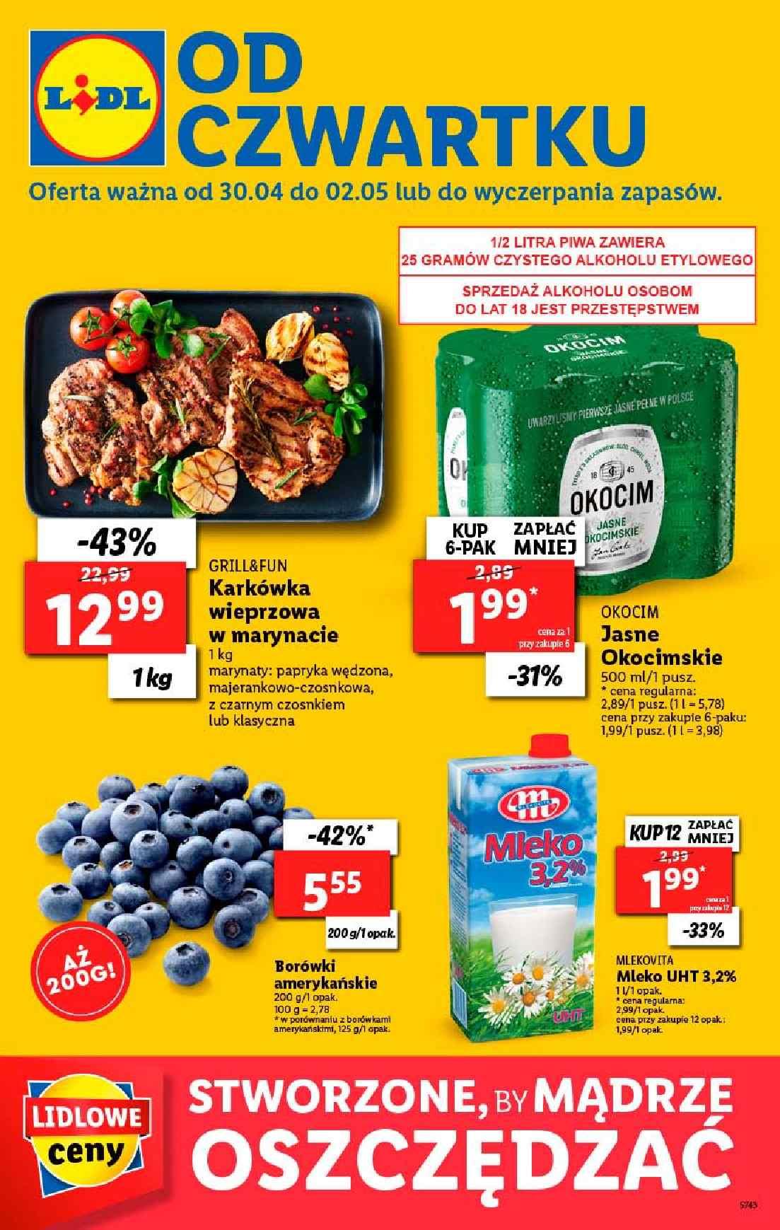 Gazetka promocyjna Lidl str. 1