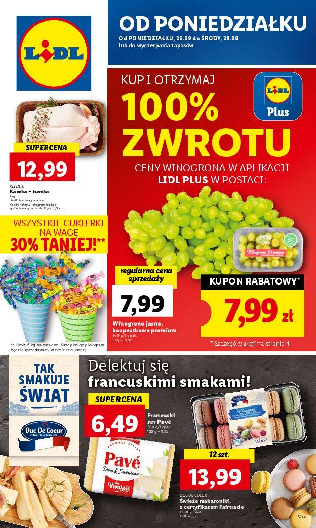 Gazetka promocyjna Lidl str. 1
