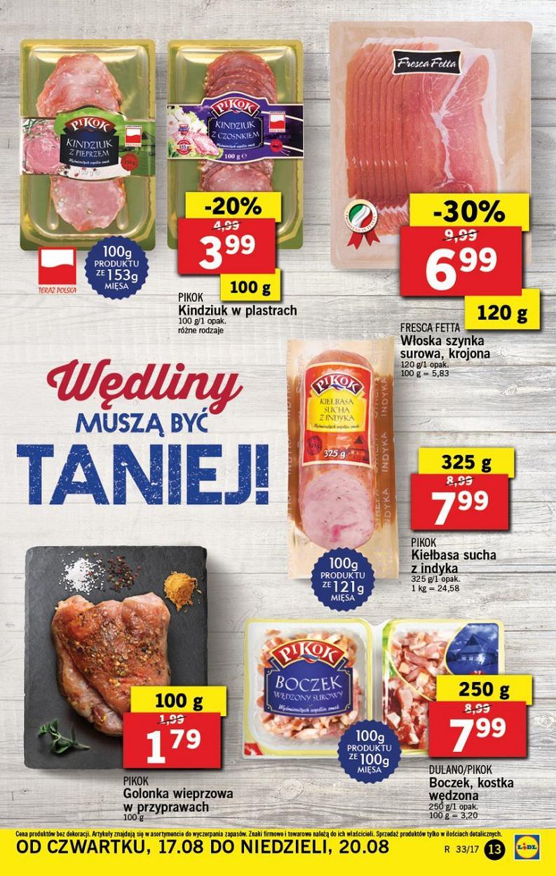 Gazetka promocyjna Lidl str. 13