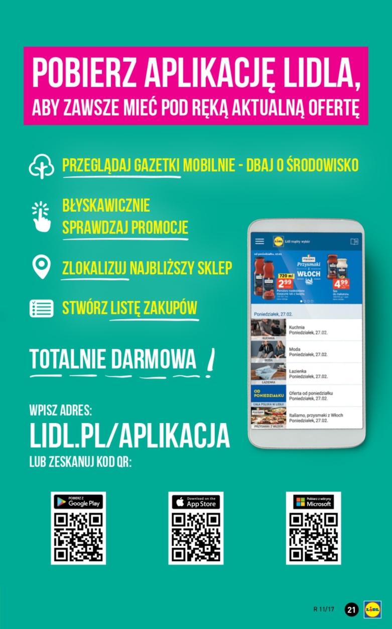 Gazetka promocyjna Lidl str. 21