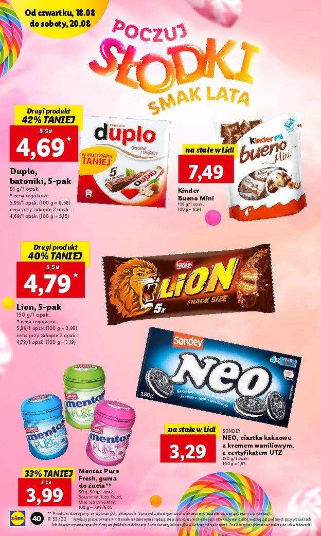 Gazetka promocyjna Lidl str. 40