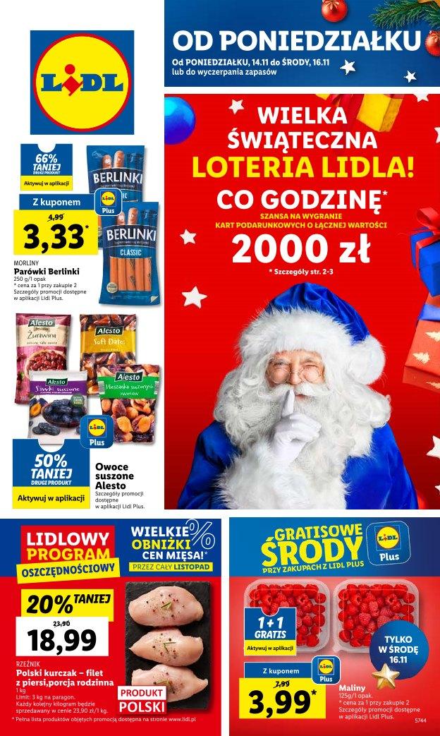Gazetka promocyjna Lidl str. 1