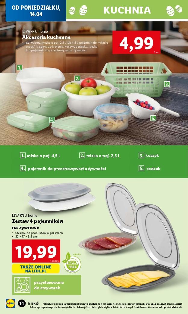 Gazetka promocyjna Lidl str. 14