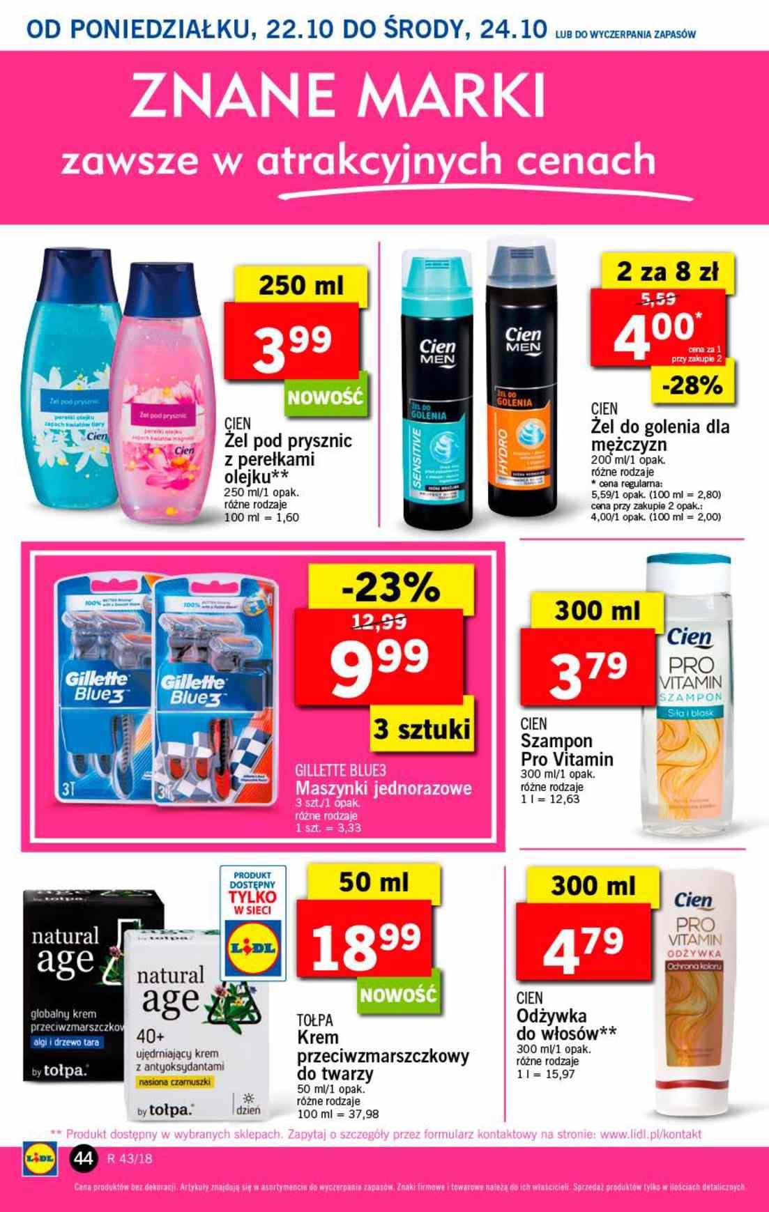 Gazetka promocyjna Lidl str. 44