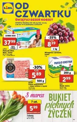 Lidl żółta gazetka